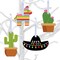 Big Dot of Happiness Let's Fiesta - Fiesta Decorations - Tree Ornaments - Set of 12